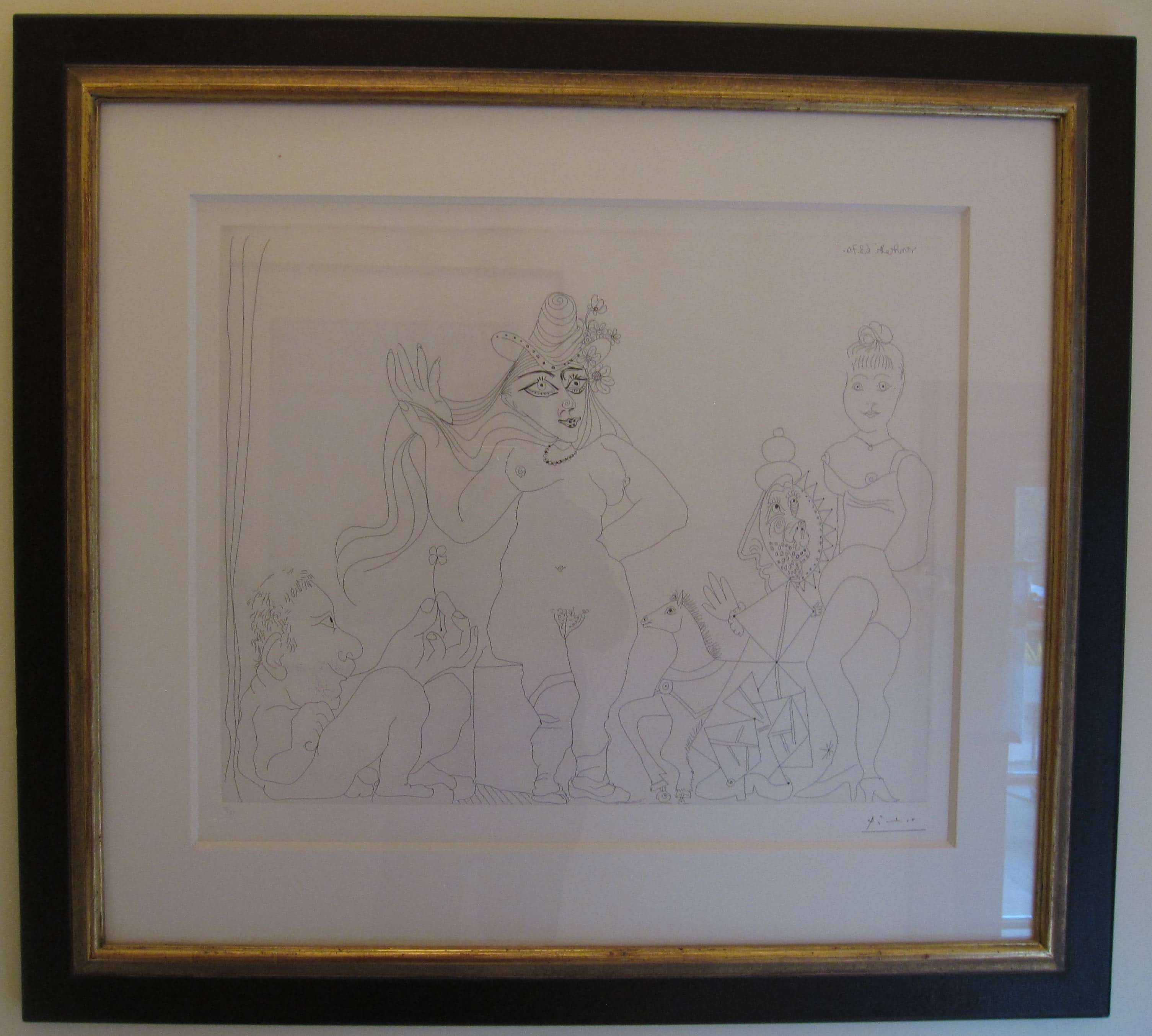 Le Trefle a Quatre Feuilles - Ledor Fine Art - Original prints, drawings,  and paintings by Picasso